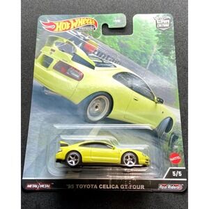 Hot Wheels Premium '95 Toyota Celica GT-FOUR Mountain Drifters 5/5 Car Culture